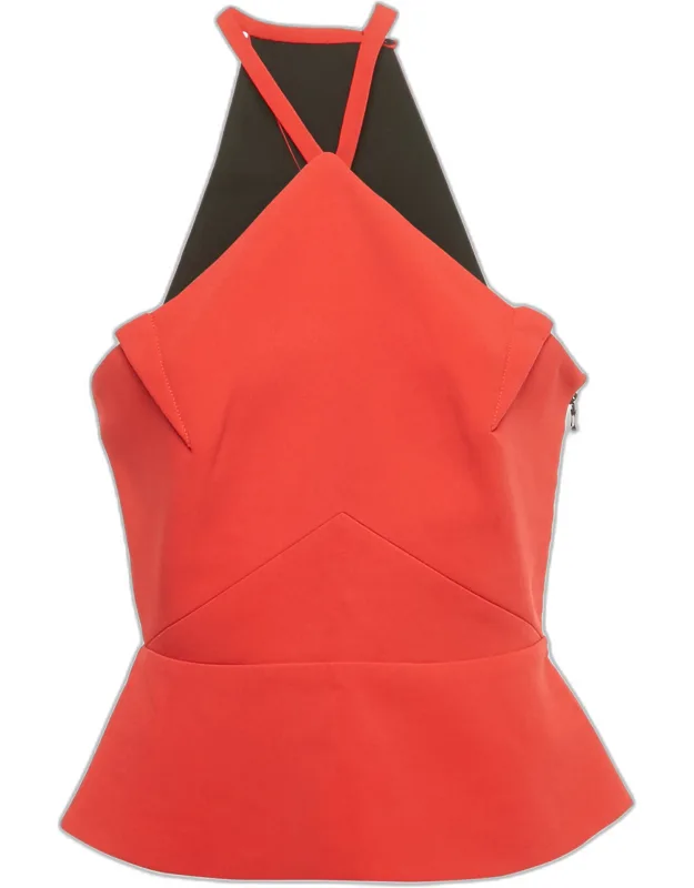 Stretch Crepe Strappy Top