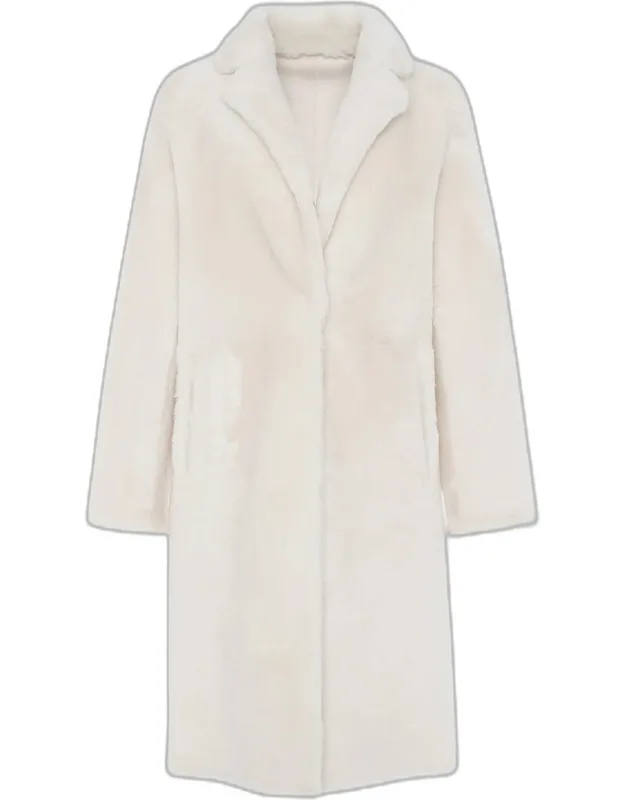 Reversible Merino Lamb Shearling Coat