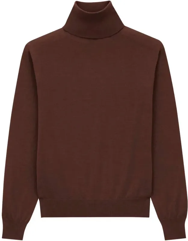 Turtleneck Pullover In Cashmere, Wool, And Silk