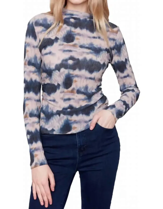Mock Neck Knit Top