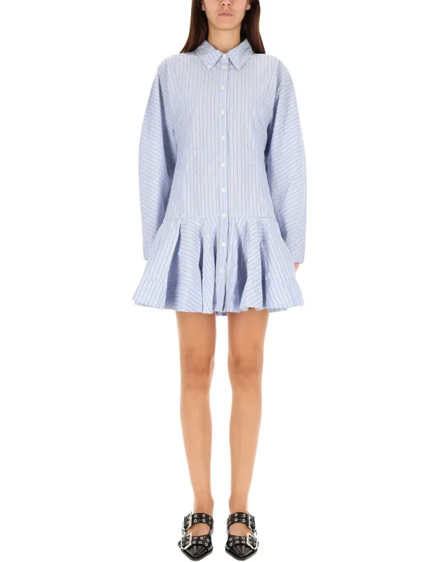 Striped Chemisier Dress