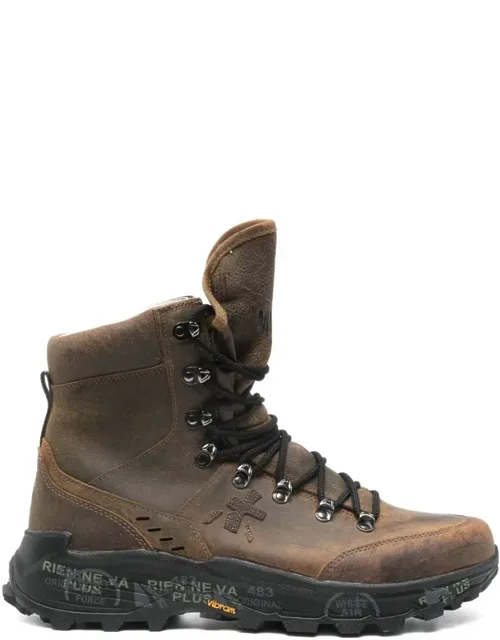 High-top Lace-up Sneakers