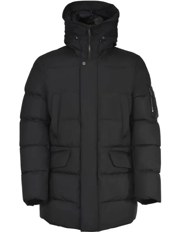 Moorer "davide" Jacket With Detachable Inner Vest And Adjustable Hoods