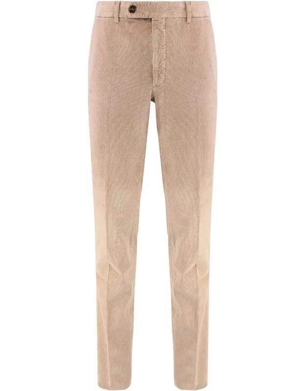 Tapered Fit Corduroy Trousers