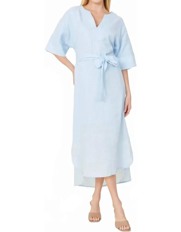 Linen Maxi Dress