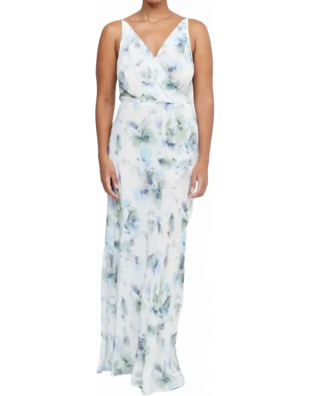 Corrine V Maxi Dress