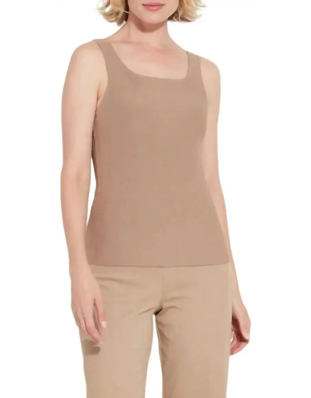 Sculpting Knit Tank Top