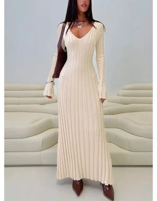 Rib Maxi Dress