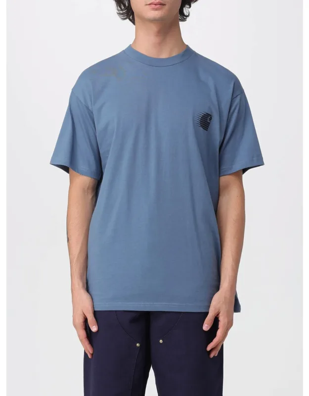 T-shirt Color Gnawed Blue