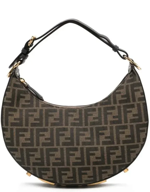 Graphy Small Ff Jacquard Hobo Bag