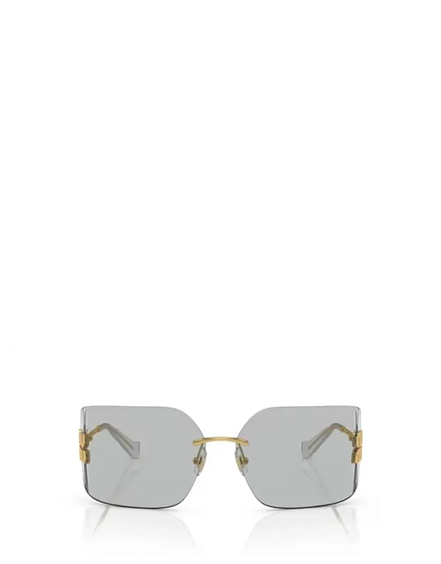Miu Miu Eyewear Sunglasses Gold Metal Italy