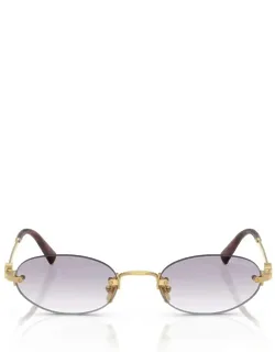 Miu Miu Eyewear Sunglasses Oval Metal