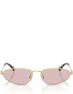 Miu Miu Eyewear Sunglasses Oval Metal