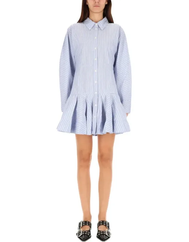 Striped Chemisier Dress