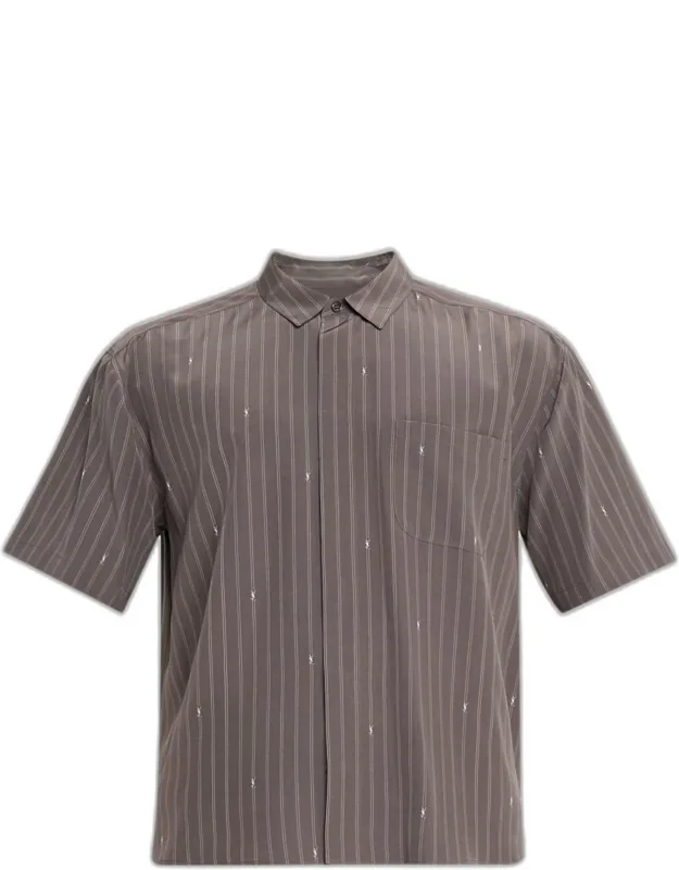Cassandre Short-sleeved Button-front Shirt