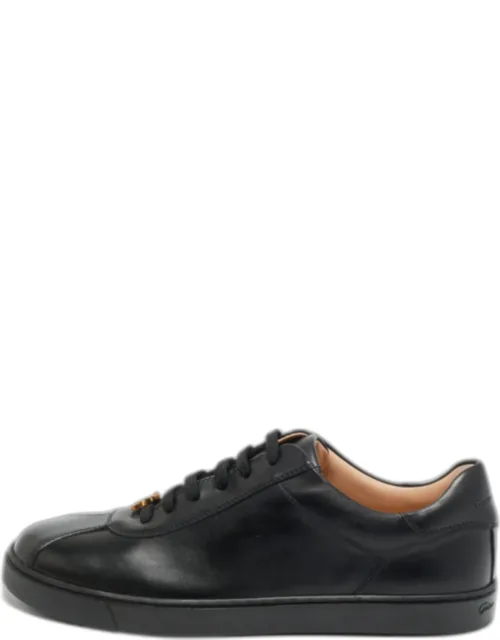 Leather Ribbon Low Top Sneakers