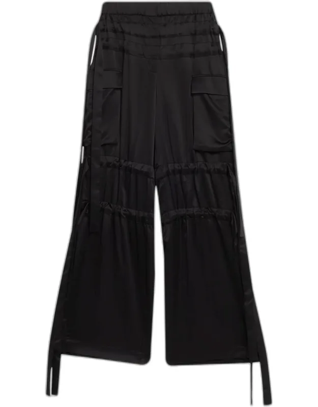 Odin Satin Tie Trousers