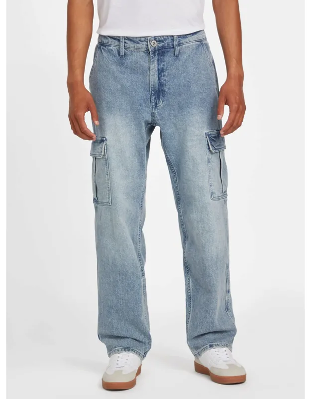 Loose-fit Cargo Jeans