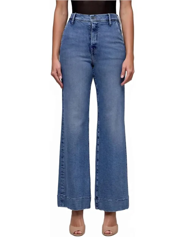 High Rise Stretch Comfort Flare Jeans