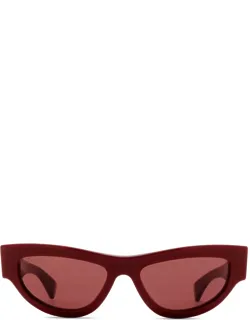 Gucci Eyewear Sunglasses Gg1834s 003 Red Acetate Italy