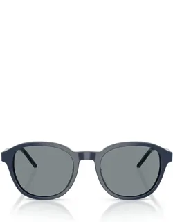 Sunglasses Rounded Blue