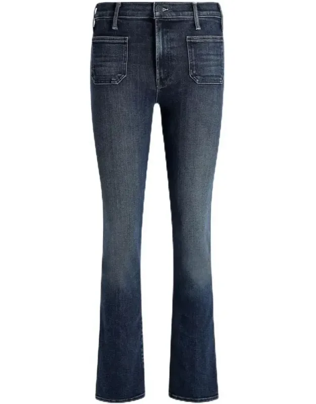 Patch Pocket Insider Flood Jeans, You're A Riot