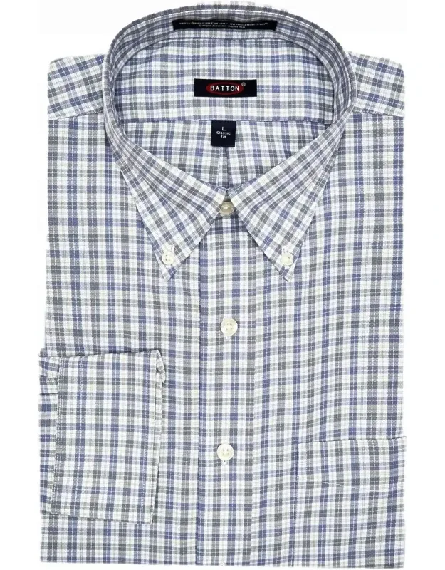 Cotton Long Sleeve Sport Shirt