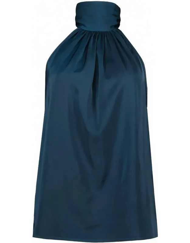 Esme Tie Neck Halter Top
