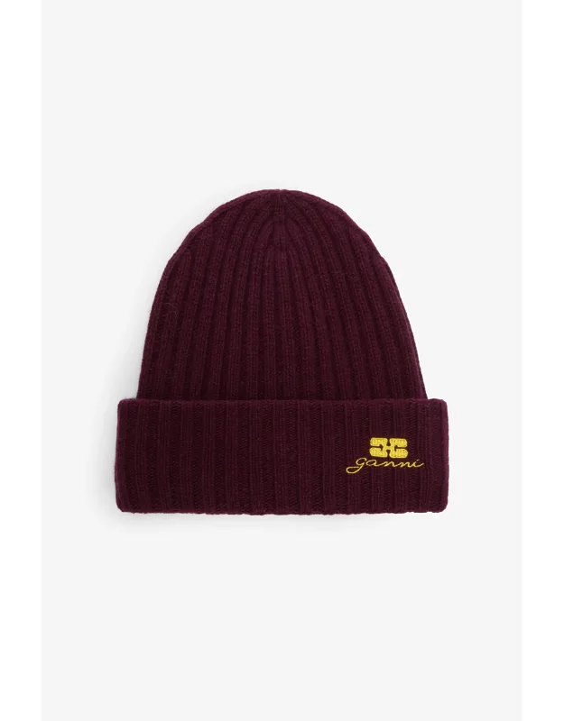 Wool Knit Beanie