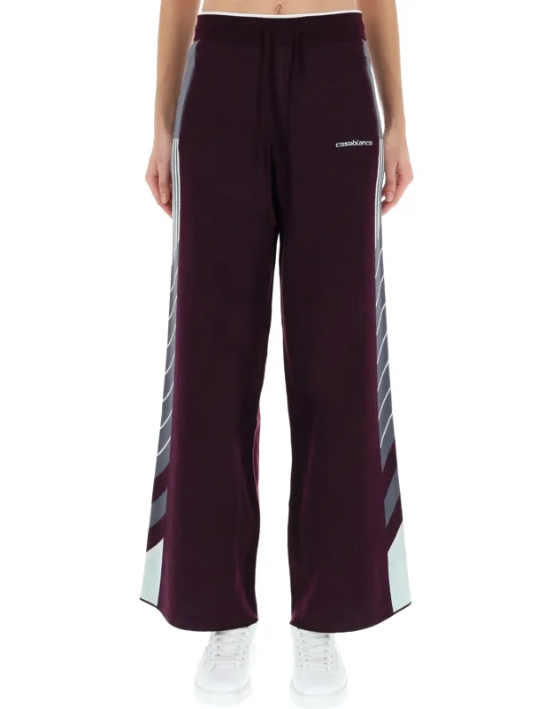 Diagonal Tennis Pants