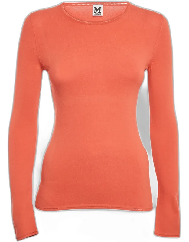 Stretch Knit Crewneck Sweatshirt