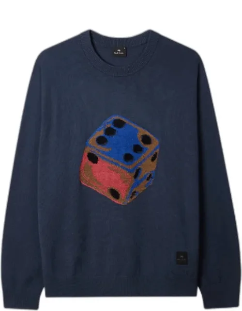 Merino Wool-blend Knitted Sweater