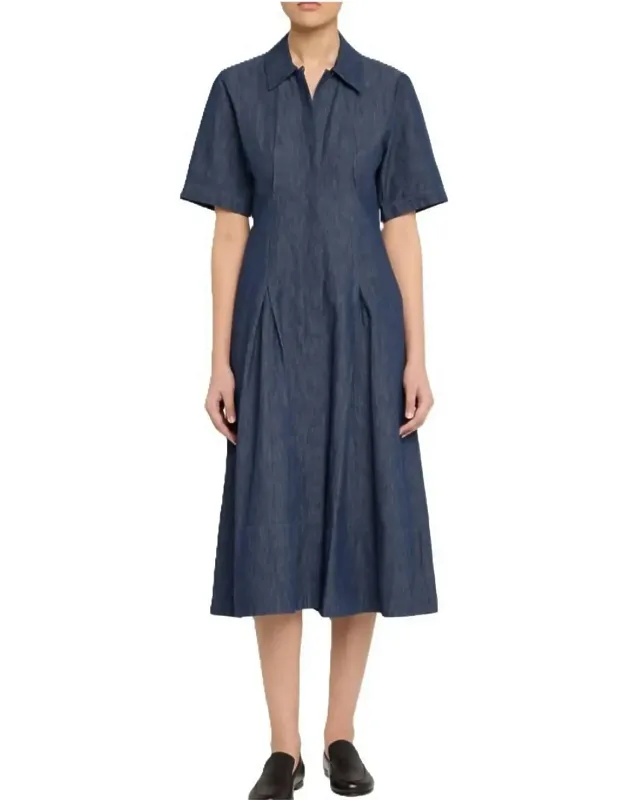 Denim Shirt Dress