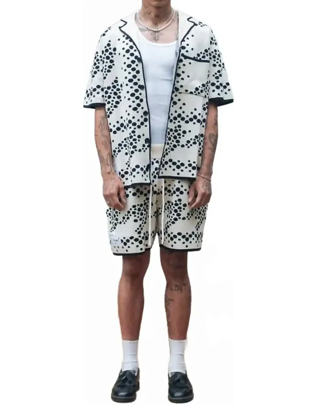Crochet Button Up Shirt