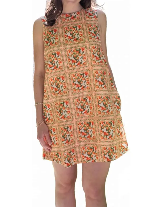 Danaa Mini Dress - Sleeveless Dress & Comfortable Cotton Blend