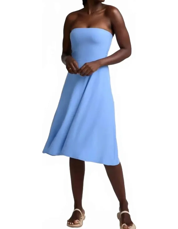 Featherweight Strapless Dress