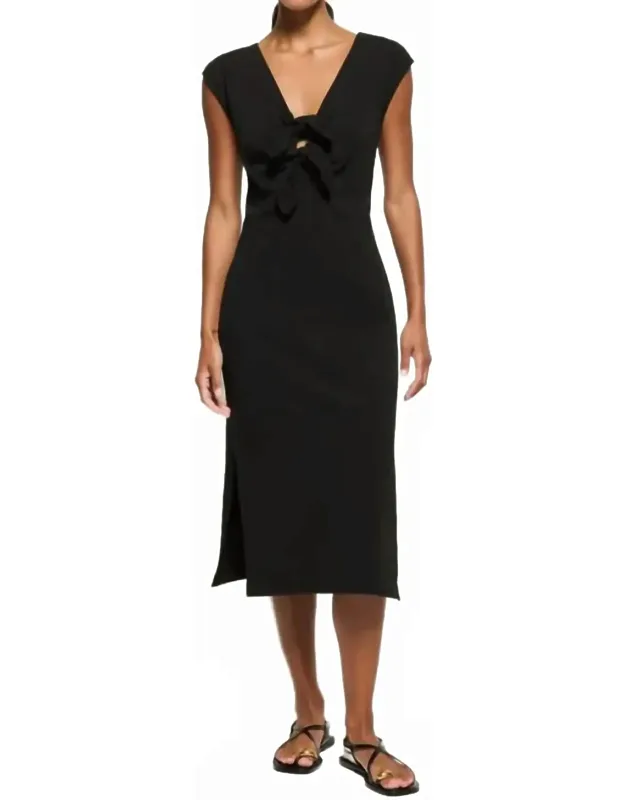 Column Midi Dress