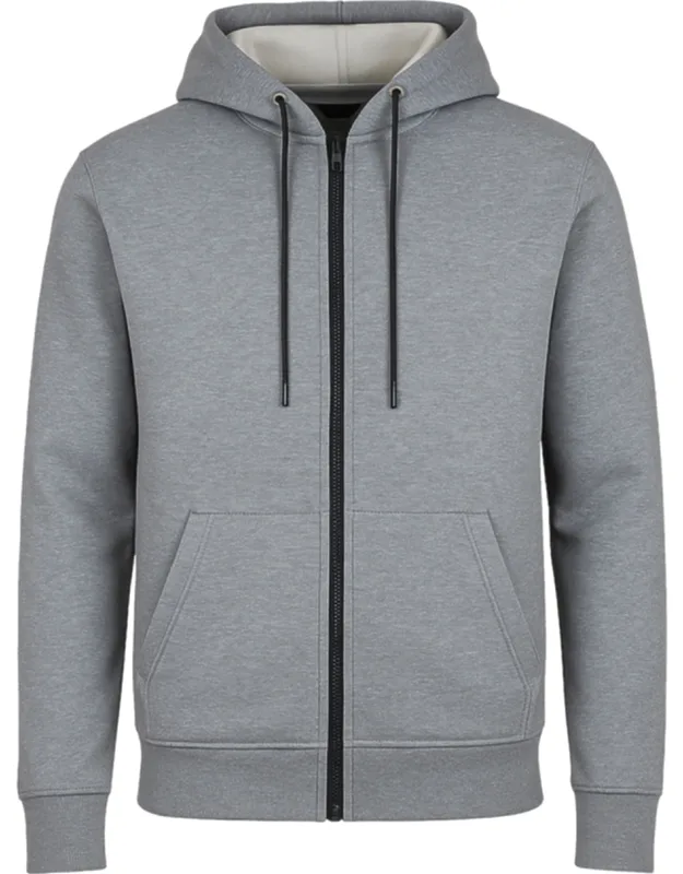 Heavyweight Fleece-lined Full-zip Hoodie