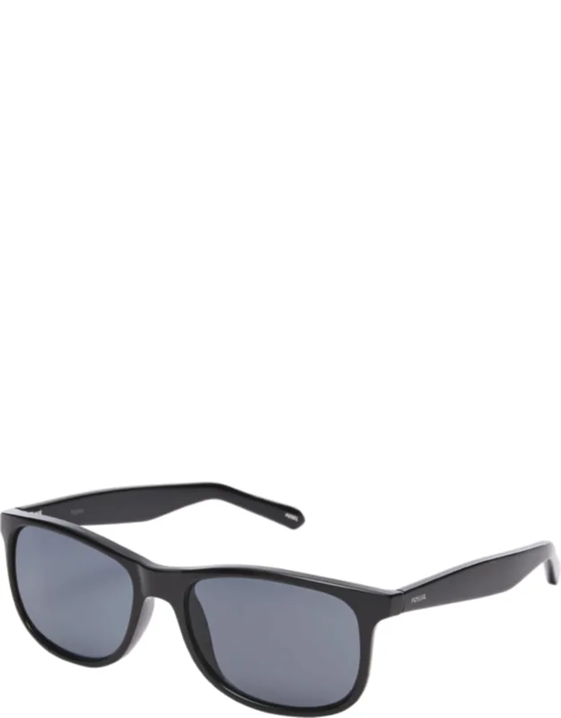 Square Sunglasses With 100% Uv Protection And Smoke Lens