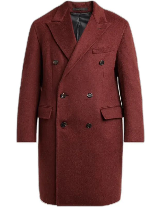 Double-breasted Cashmere Coat