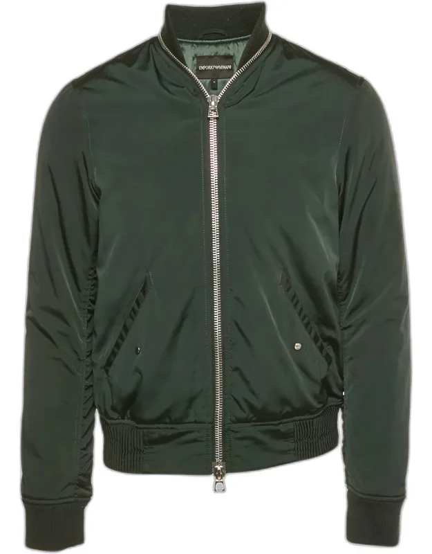 Synthetic Bomber Jacket