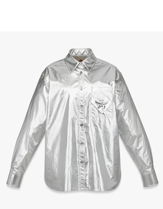 Metallic Nylon Shirt