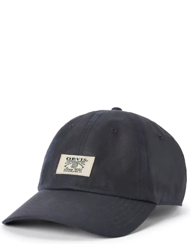 Vintage Waxed Cotton Ball Cap