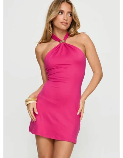 Halter Mini Dress