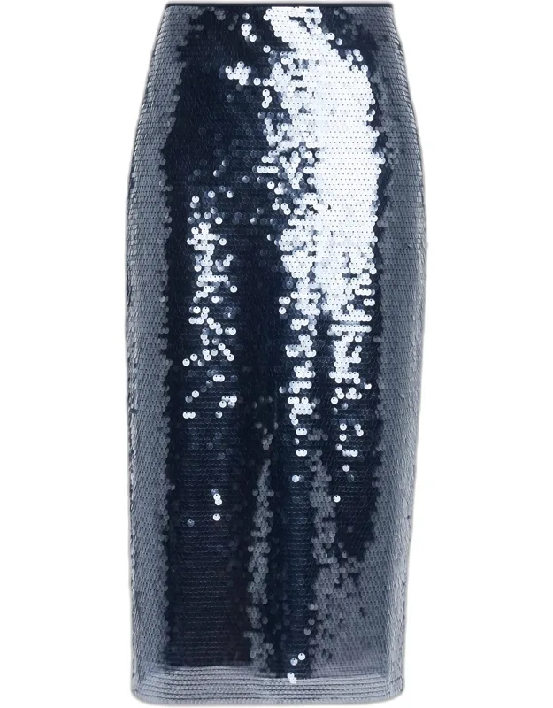 Sequined Midi Skirt