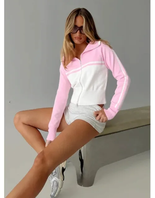 Take The Lead Zip Through Knit Sweater