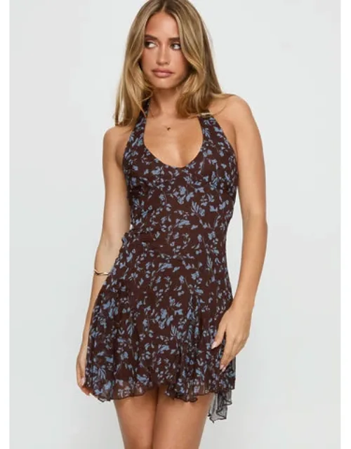 Valorie Halter Mini Dress