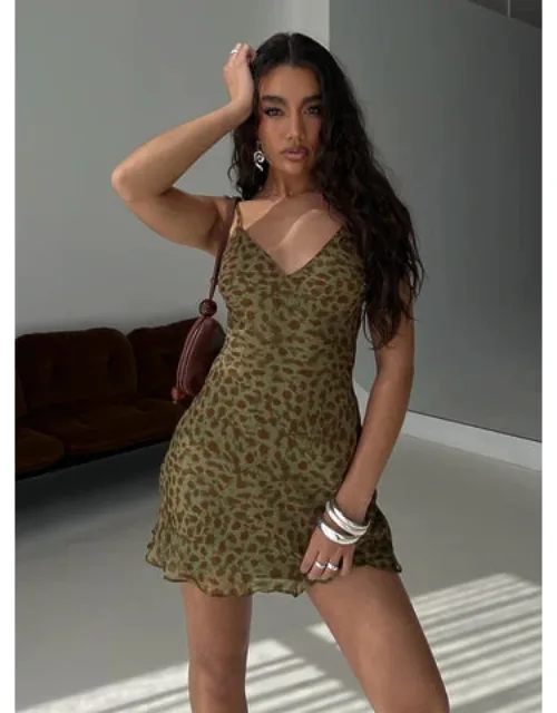 Ailyn V-neck Mini Dress
