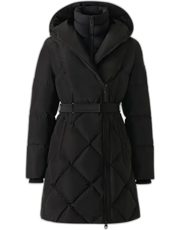 2-in-1 Long Down Coat