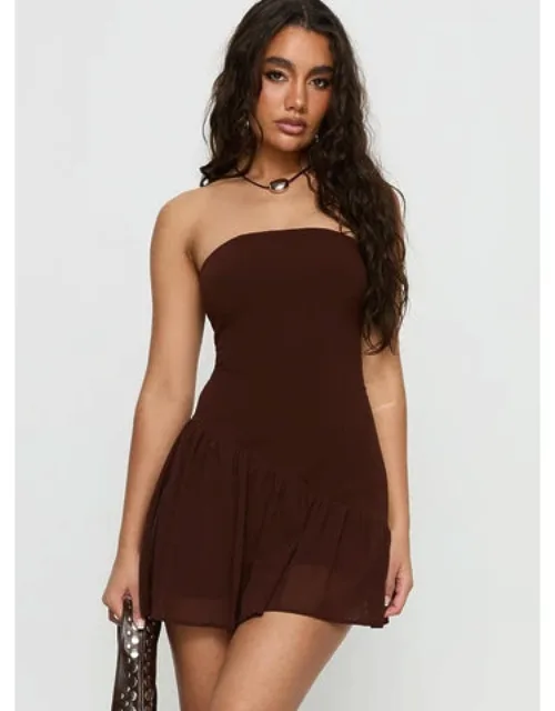 Asymmetrical Mini Dress